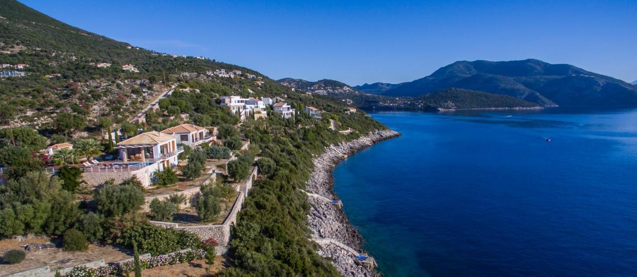 Iris Villas Lefkada - Marine Villa With Private Sea Access Сивота Экстерьер фото